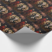 kerstfeestdag cadeaupapier (Hoek)