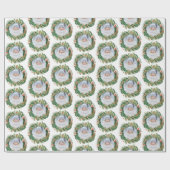 Kerstfeestdag Cadeaupapier (Vlak)