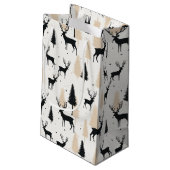 kerstfeestdag cadeautas (Achterkant Gekanteld)