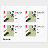 kerstfeestdag cadeautje Label (Vel)