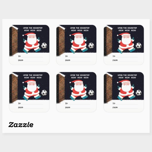 Kerstfeestdag cadeautjes Labels (Vel)