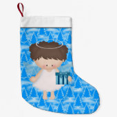 Kerstfeestdag cartoon Engel Kleine Kerstsok (Voorkant)