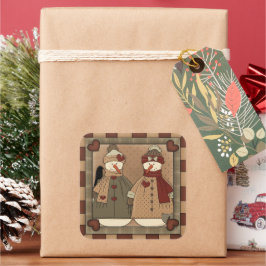 kerstfeestdag cartoon sticker