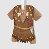 Kerstfeestdag Caveman Ornament (voorkant)