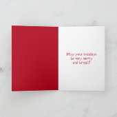 Kerstfeestdag — Cocktail Feestdagen Kaart (Binnen)