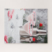 Kerstfeestdag Cocktails Legpuzzel (Horizontaal)