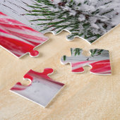 Kerstfeestdag Cocktails Legpuzzel (Zijkant)