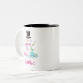 Kerstfeestdag Cute Snowman Winter Mok (Voorkant links)