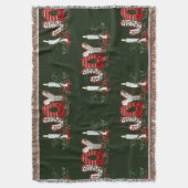 kerstfeestdag deken (Voorkant Verticaal)