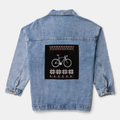 Kerstfeestdag Denim Jacket (Achterkant)