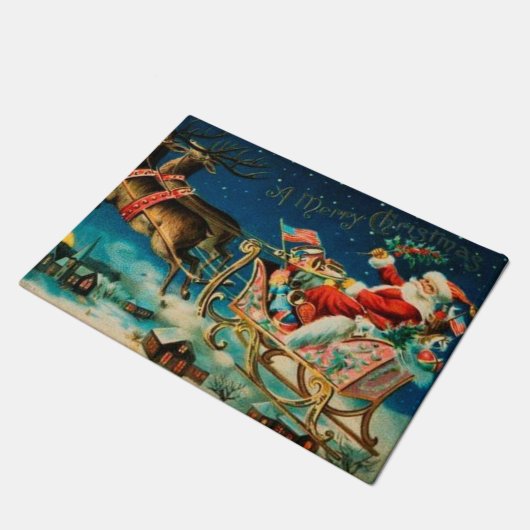  kerstfeestdag deurmat (Schuin)