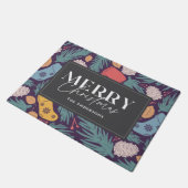kerstfeestdag deurmat (Schuin)
