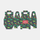 kerstfeestdag dinosaur favor Box Bedankdoosjes (Uitgevouwen)