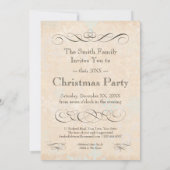 Kerstfeestdag Dit is het seizoen van de juffrouw Kaart (Achterkant)