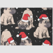 Kerstfeestdag | Dog-weefselpapier Tissuepapier (Voorkant)