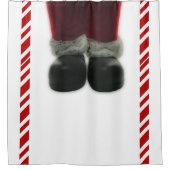 kerstfeestdag douchegordijn (Voorkant)