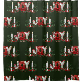 kerstfeestdag douchegordijn