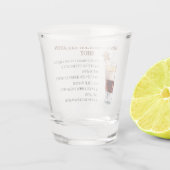 Kerstfeestdag Drink kerstfeestdag ontbijt Shot Glas (Achterkant)