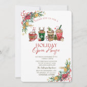 Kerstfeestdag, Drinken voor bijkantoren Kaart (Voorkant)