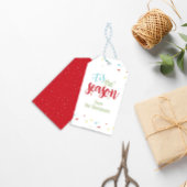 Kerstfeestdag Eenvoudig feestvieren dit seizoen Cadeaulabel