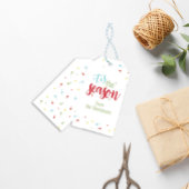 Kerstfeestdag Eenvoudig feestvieren dit seizoen Cadeaulabel