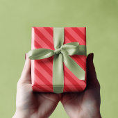 Kerstfeestdag Eenvoudige Rode Patronen Winter Cute Inpakpapier Vel