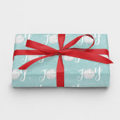 Kerstfeestdag Elegant Beach Turquoise Coastal Inpakpapier Vel