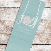 Kerstfeestdag Elegant Beach Turquoise Coastal Wijn Cadeautas