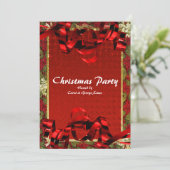 kerstfeestdag elegante kantoor kaart (Staand voorkant)