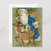 kerstfeestdag en feestdag met feestdagen (Voorkant / Achterkant)