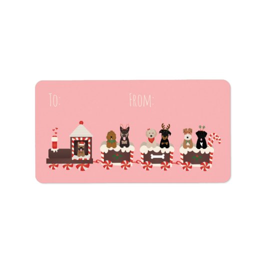 Kerstfeestdag Etiket (Voorkant)