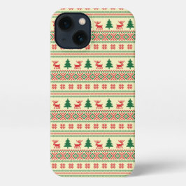 Kerstfeestdag, Evergreen iPhone-case iPhone 13 Hoesje