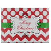 Kerstfeestdag Familienaam Snijplank (Voorkant)