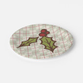 Kerstfeestdag feestdag Borden Papieren Bordje (Gekanteld)