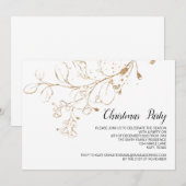 Kerstfeestdag feestdag feestdag feestelijke feestd kaart (Voorkant / Achterkant)