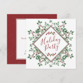 Kerstfeestdag - feestdag - feestdag - kaart (Voorkant / Achterkant)