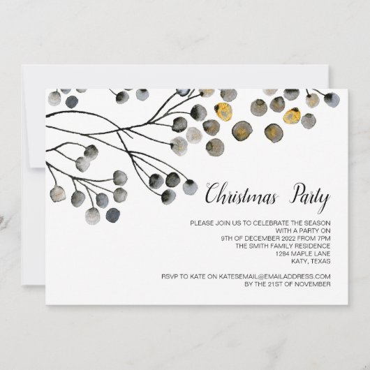 Kerstfeestdag feestdag feestelijke winterfeestdag kaart (Voorkant)