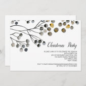 Kerstfeestdag feestdag feestelijke winterfeestdag kaart (Voorkant / Achterkant)