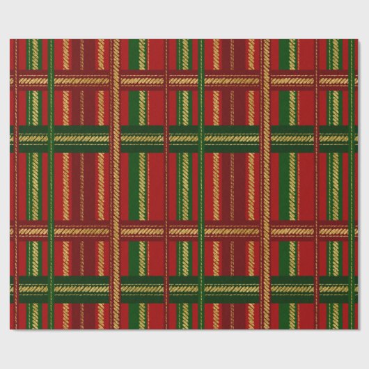 Kerstfeestdag -  feestdag met de titel Speld Cadeaupapier (Vlak)