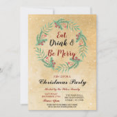 kerstfeestdag Feestdagen  feestdagen Kaart (Voorkant)