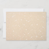 kerstfeestdag Feestdagen feestelijke sneeuw Kaart (Achterkant)