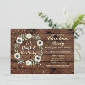 Kerstfeestdag Feestdagen Houtpasta's Kaart (Staand voorkant)