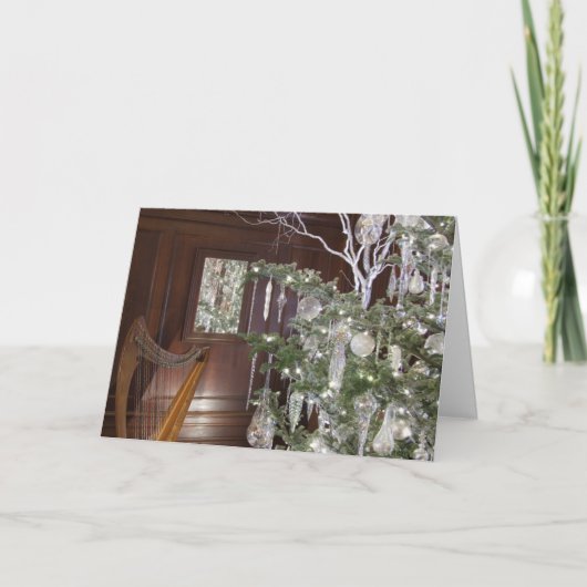 kerstfeestdag feestdagen kaart (Voorkant)