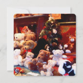 kerstfeestdag feestdagenkaart (Voorkant)