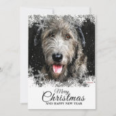 kerstfeestdag feestdagenkaart (Voorkant)