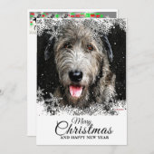 kerstfeestdag feestdagenkaart (Voorkant / Achterkant)