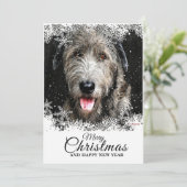 kerstfeestdag feestdagenkaart (Staand voorkant)