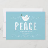 kerstfeestdag feestdagenkaart (Voorkant)