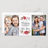  kerstfeestdag feestdagenkaart (Voorkant / Achterkant)