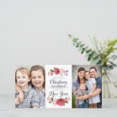  kerstfeestdag feestdagenkaart (Staand voorkant)